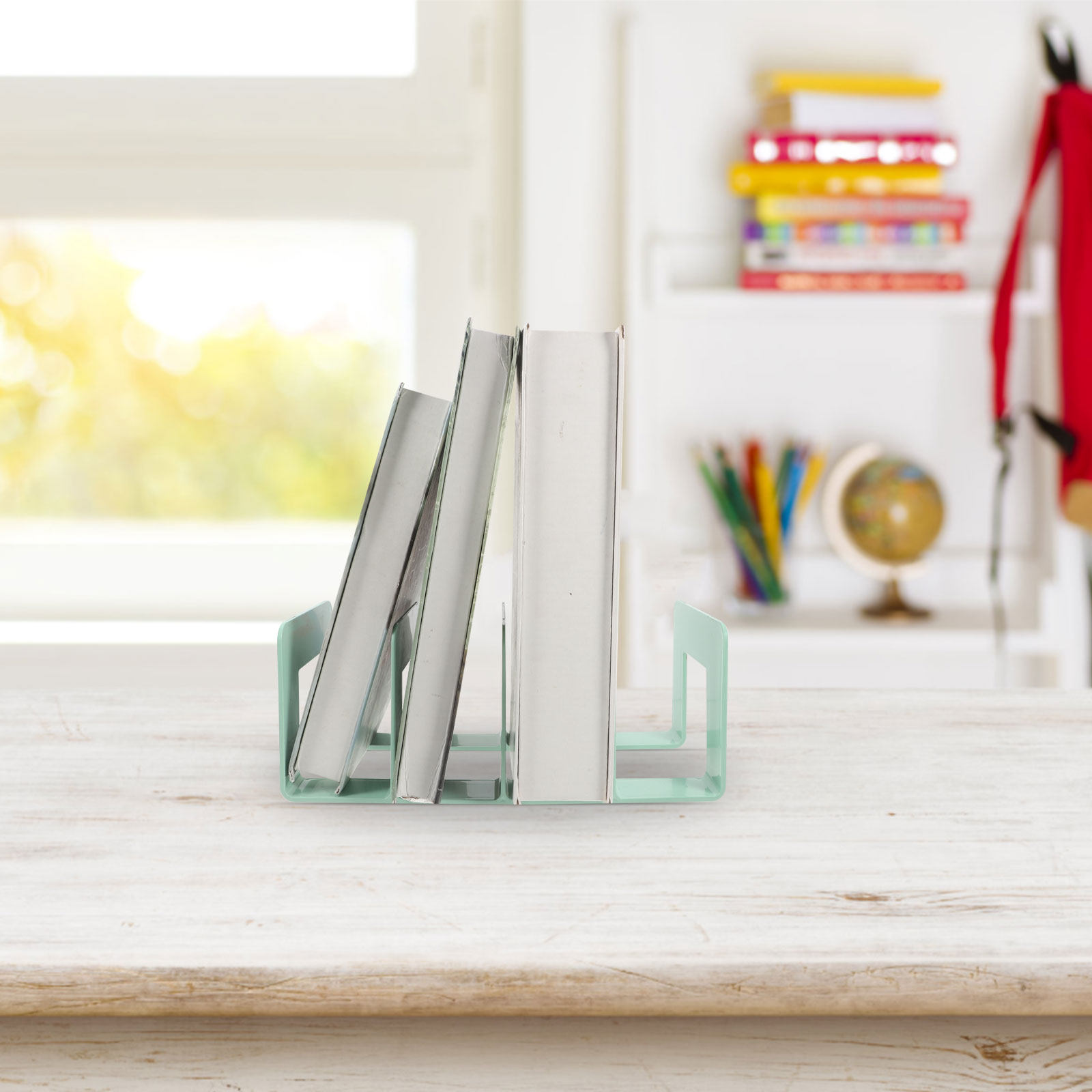 Magazine Holder Rack - Organizer na książki na biurko, półka