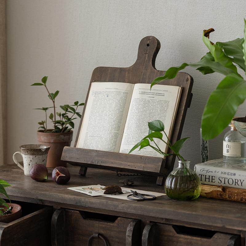 Magazine Holder Rack - Retro stojak na książki i czasopisma