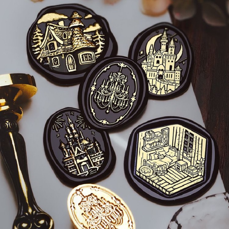 Stempel do pieczęci z woskiem  – Wax Seal Stamp Set recenzja i cena