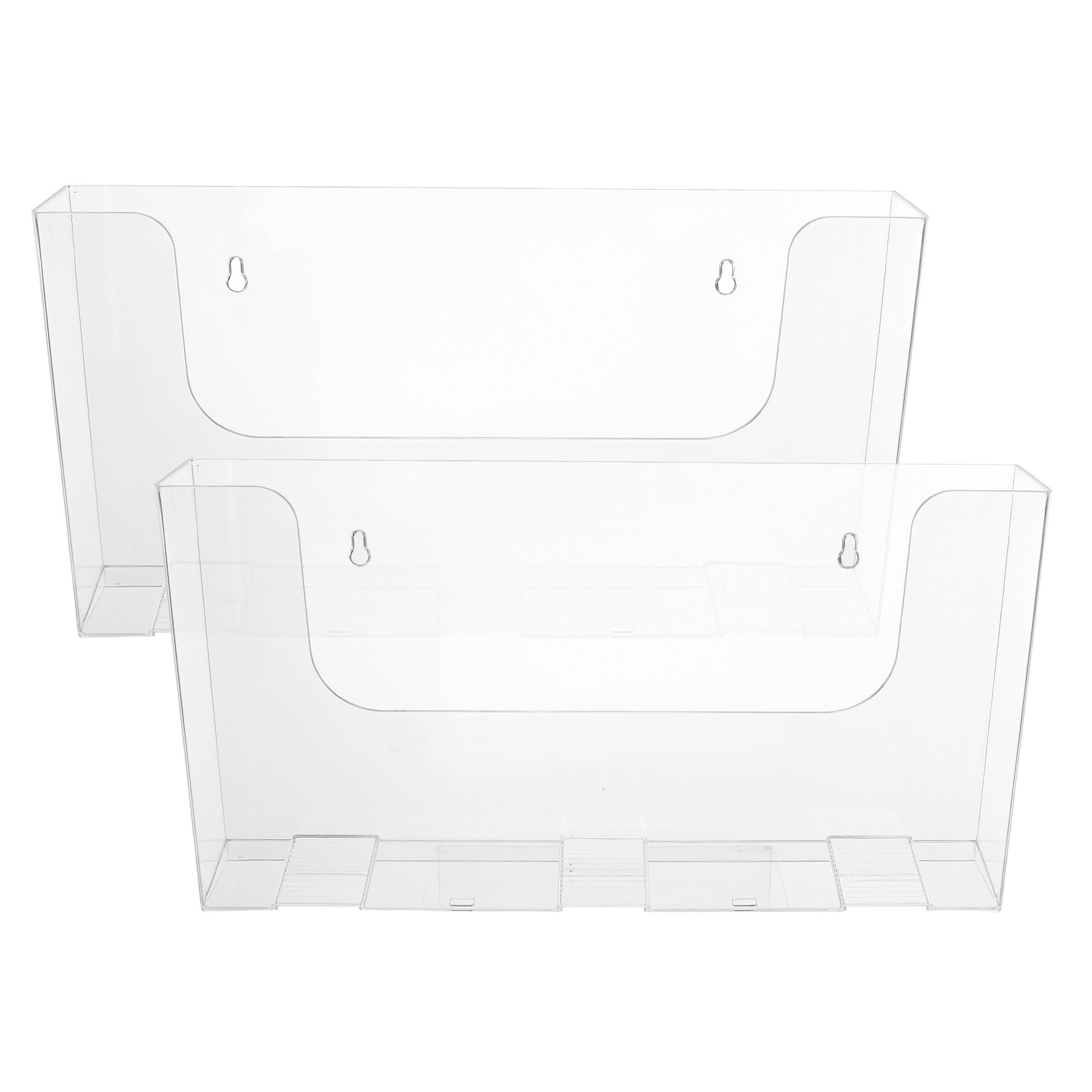 2 szt. akrylowych przezroczyst – Magazine Holder Rack recenzja i cena