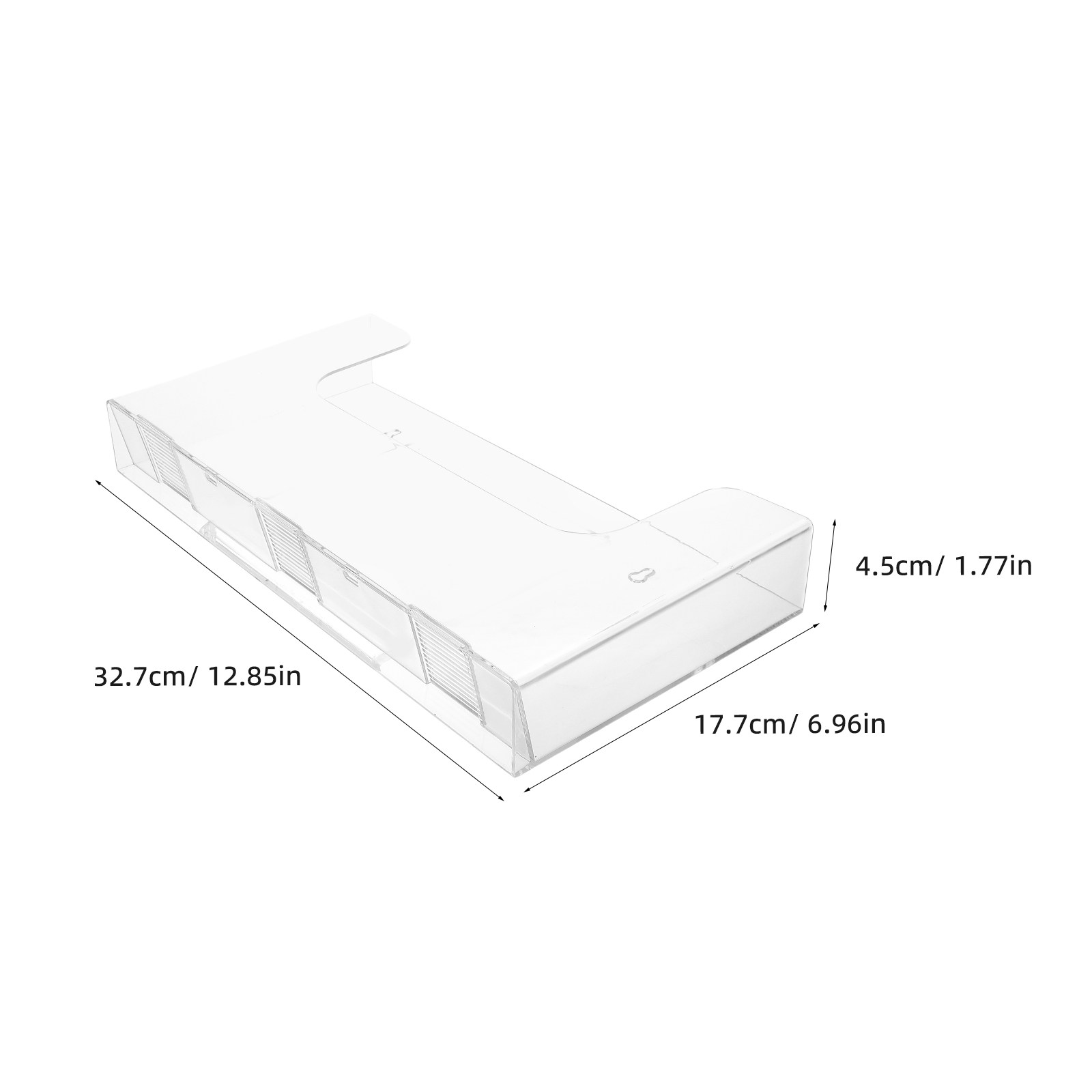 2 szt. akrylowych przezroczyst – Magazine Holder Rack recenzja i cena