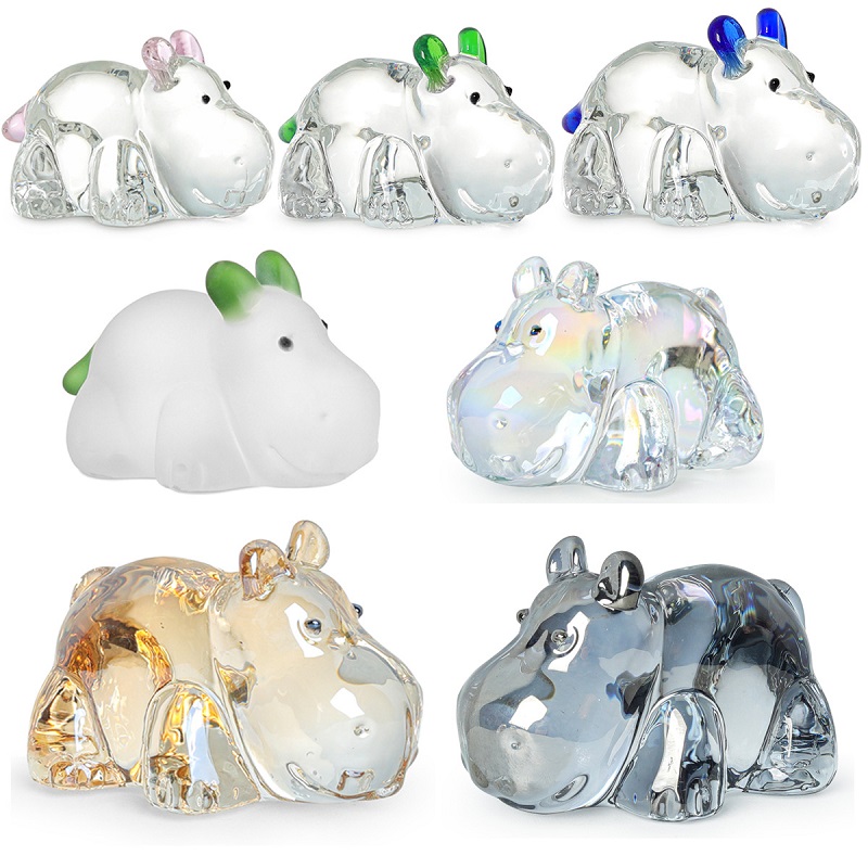 1PC Kryształowa figurka hipopo – Paper Weight Crystal recenzja i cena