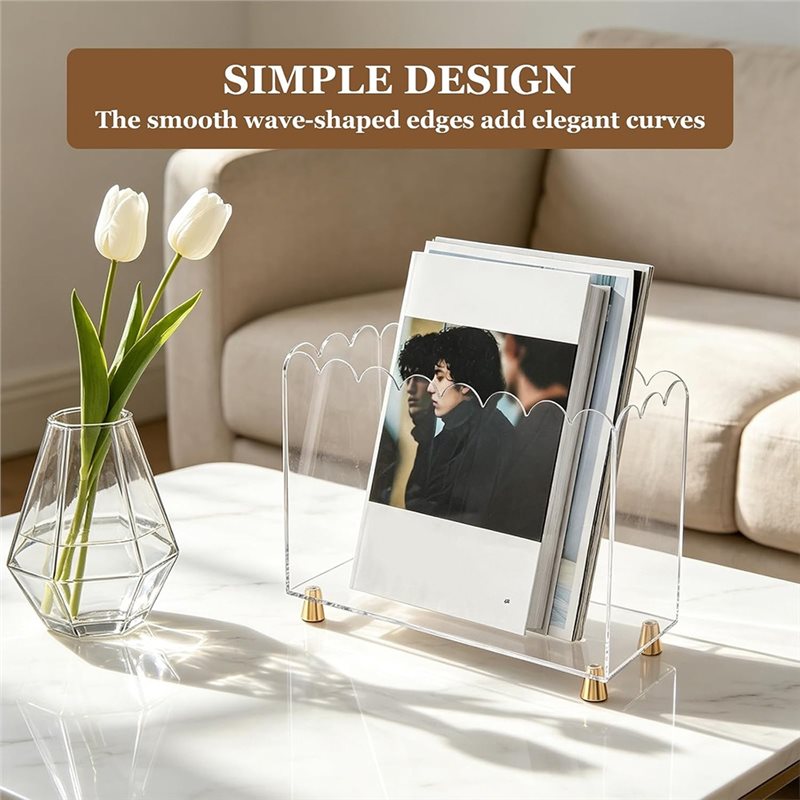 ABKO-Akrylowy stojak na czasop – Magazine Holder Rack recenzja i cena