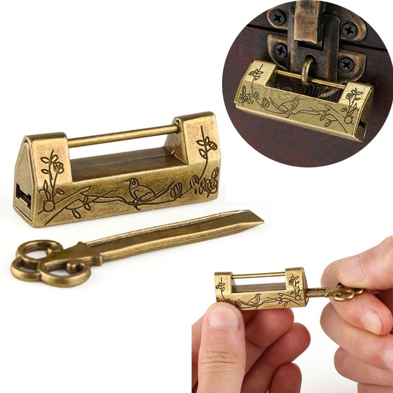 2 szt. Chińskie antyczne zamki – Letter Opener Brass recenzja i cena