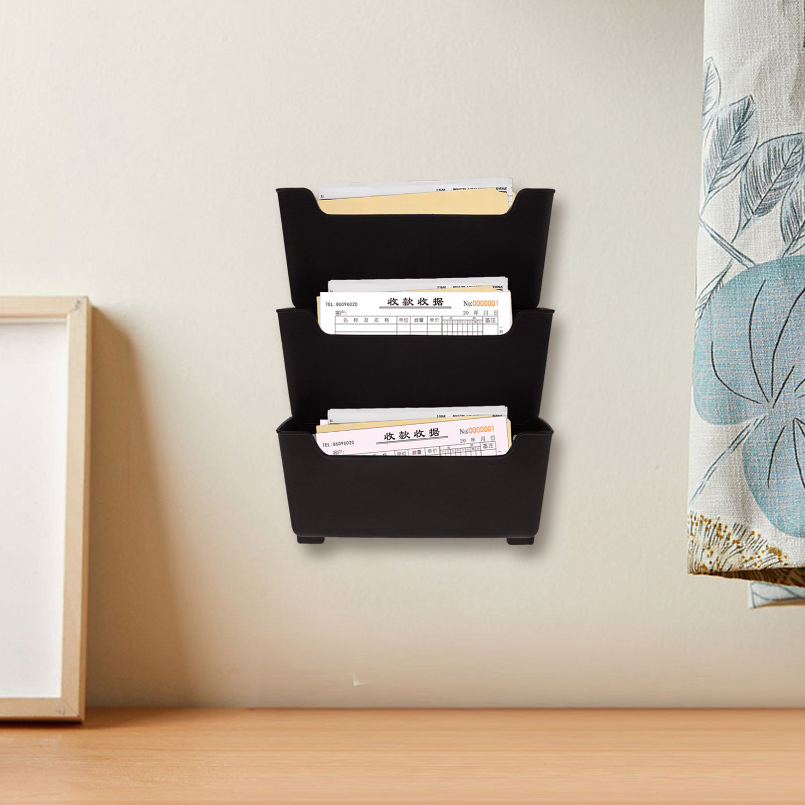 1 zestaw przezroczystego wiszą – Magazine Holder Rack recenzja i cena