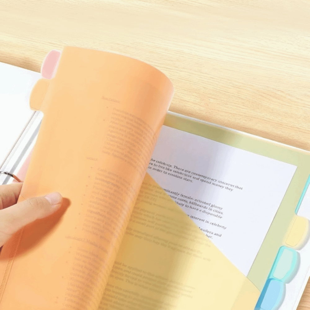 8 szt. przekładek do segregato – Tab Divider A4 recenzja i cena